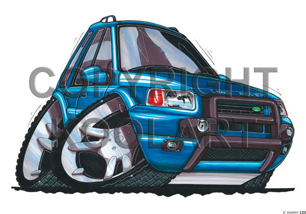 Land Rover Freelander Blue (SKU132)