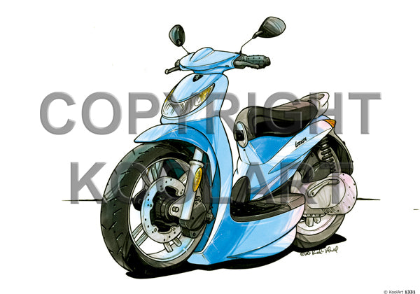 Peugeot Looxor Scooter Blue (SKU1331)