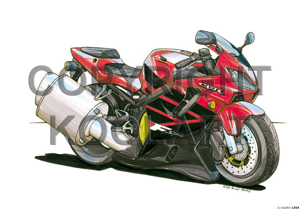 Honda Cbr F Sport Red/Black (SKU1354)