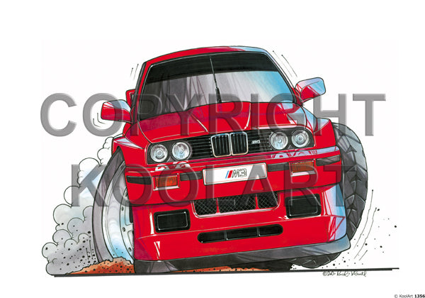 BMW M3 E30 Red (SKU1356)