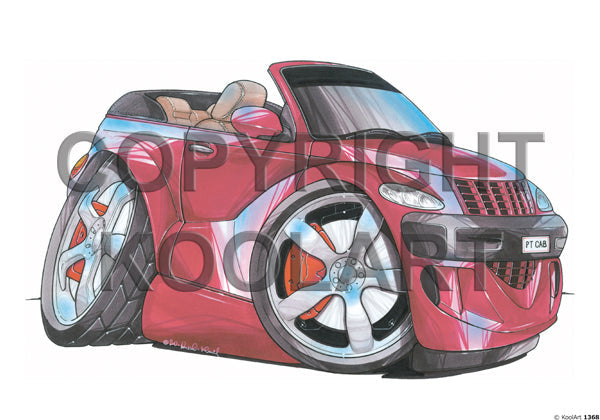 Chrysler Pt Cruiser Cabriolet Red (SKU1368)