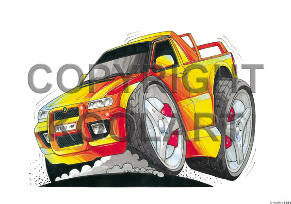 Skoda Felicia Fun Wagon Yellow (SKU1381)