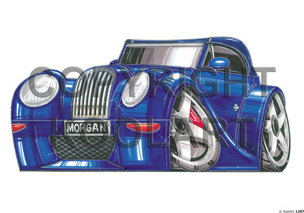 Morgan 2 Seater Blue (SKU1387)