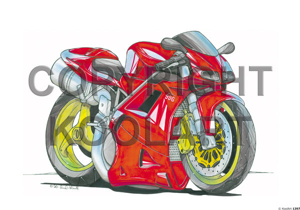 Ducati 996 Red (SKU1397)