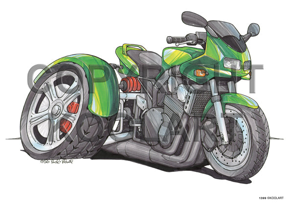 Kawasaki Green Trike (SKU1399)