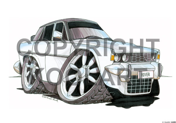 Austin Rover P5 White (SKU1439)