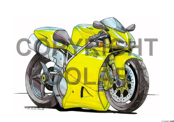 Ducati 998 Yellow (SKU1445)