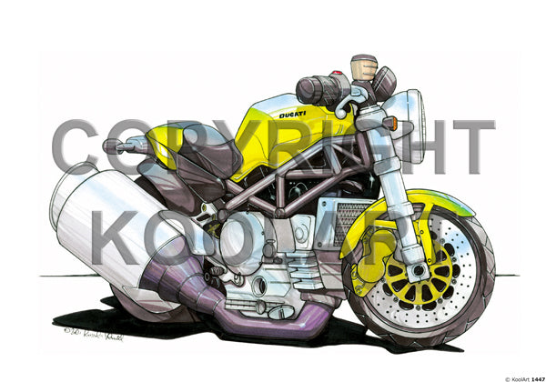 Ducati Monster Yellow (SKU1447)