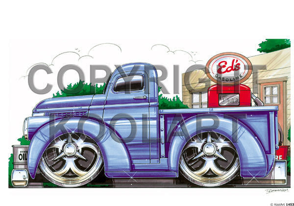 Chevrolet 1946 Pick Up Blue (SKU1453)