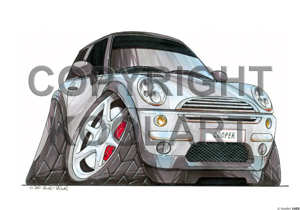 Mini Cooper Silver (SKU1455)