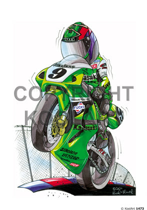 Kawasaki Chris Walker Wsb Green (SKU1473)