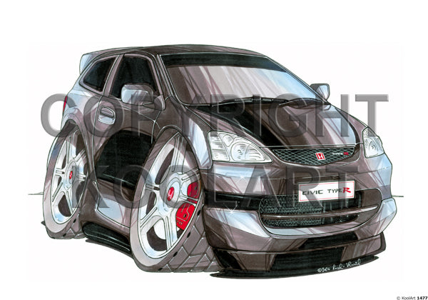 Honda Civic Type R Black (SKU1477)