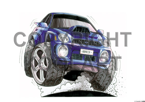 Subaru Impreza Blue (SKU1490)