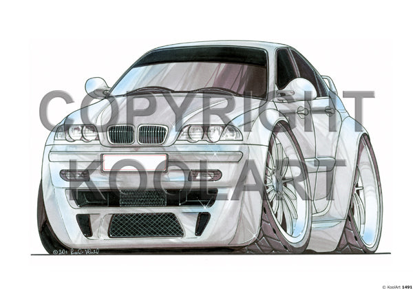 BMW E46 Silver (SKU1491)