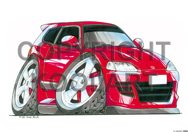 Honda Civic Red (SKU1504)
