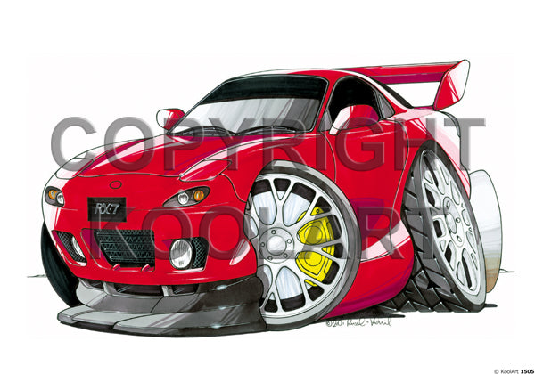 Mazda Rx7 Red (SKU1505)