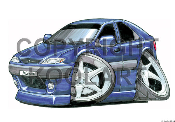 Citroen Xsara Blue (SKU1513)