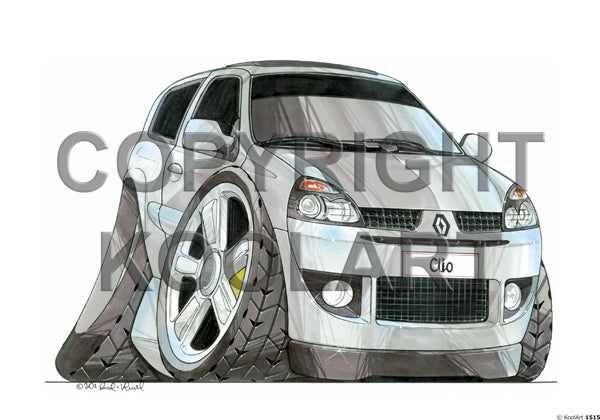 Renault Clio Silver (SKU1515)