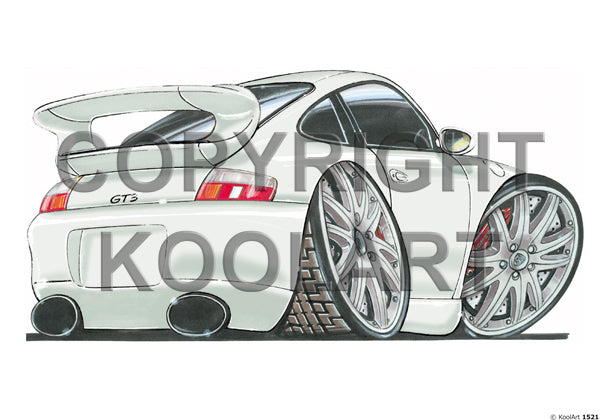 Porsche 911 Gt White (SKU1521)