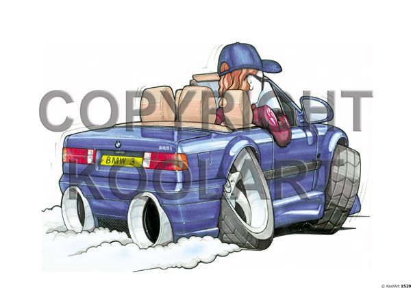 BMW M3 Cabriolet Blue (SKU1529)