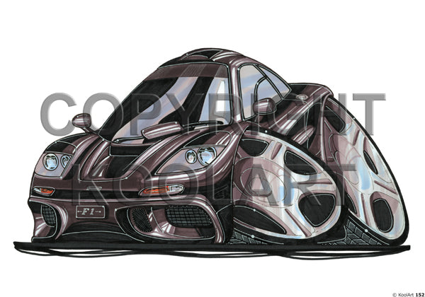 McLaren F1 GTR Black (SKU152)