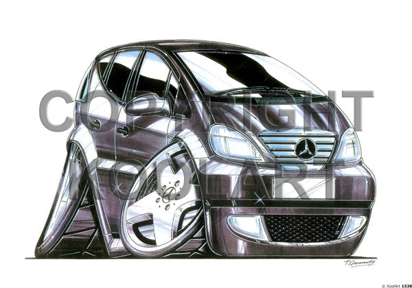 Mercedes A Class Black (SKU1538)