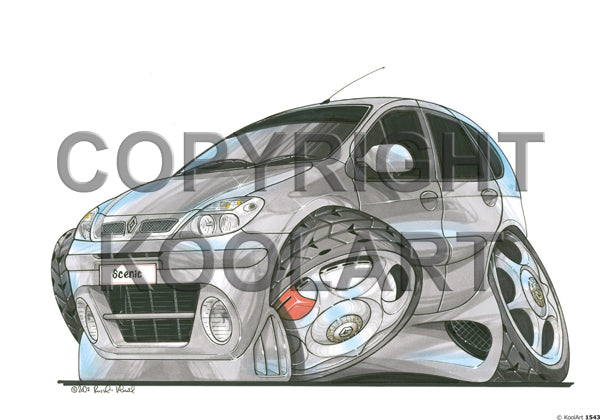 Renault Scenic Silver (SKU1543)