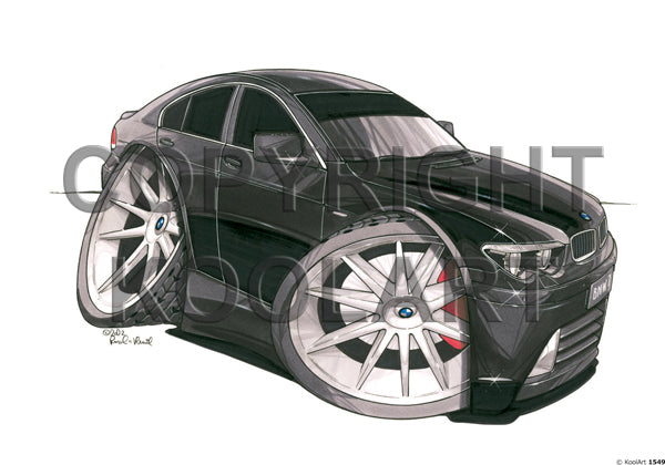 BMW 7 Series New Shape Black (SKU1549)