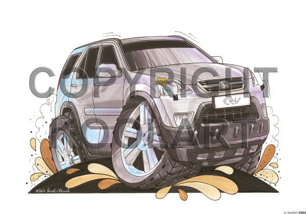 Honda Crv Silver (SKU1562)
