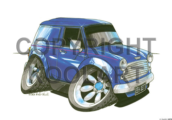 Mini Clubman Blue (SKU1572)