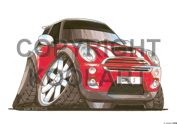 Mini Cooper S Red (SKU1578)