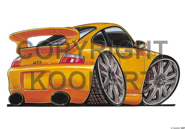 Porsche 911 GT3 Orange (SKU157)