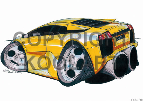 Lamborghini Murcielago Yellow (SKU1591)