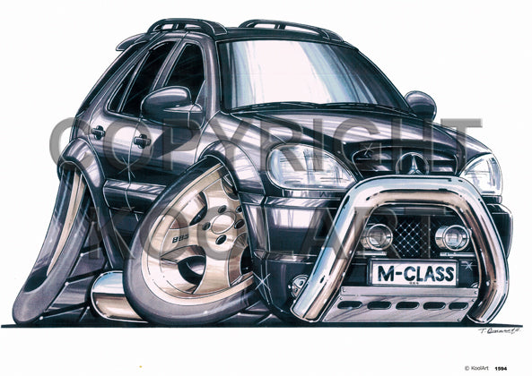 Mercedes Ml Class Black (SKU1594)