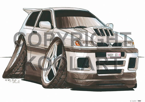 Nissan Gti-R Sunny Silver (SKU1602)