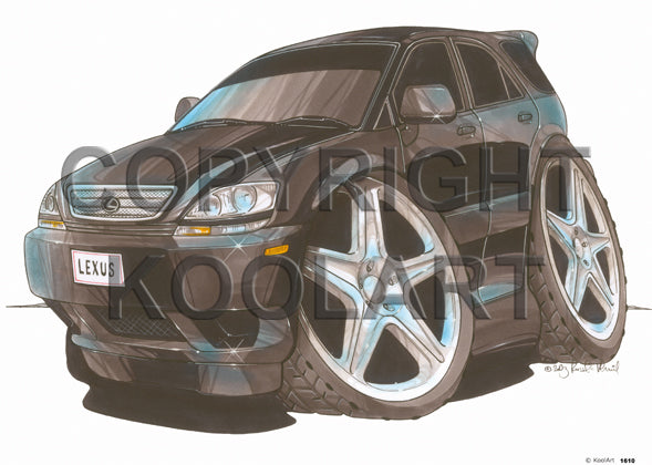 Lexus 4X4 Off Roader Black (SKU1610)