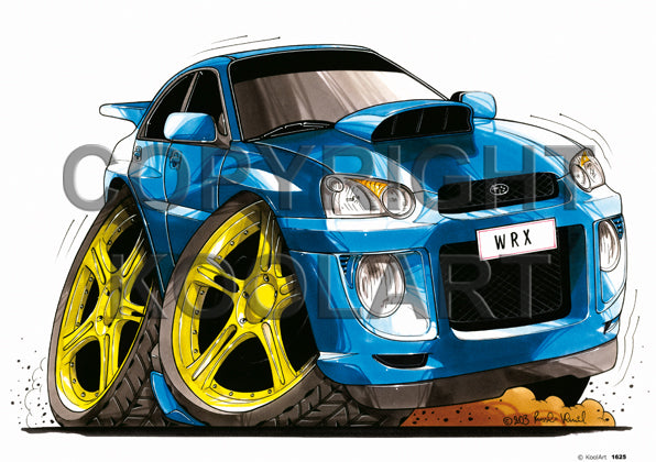 Subaru Impreza Wrc 2003 Blue (SKU1625)