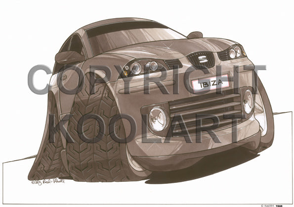 Seat Ibiza Grey (SKU1644)
