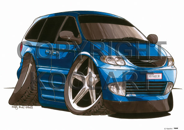 Chrysler Voyager Blue (SKU1649)