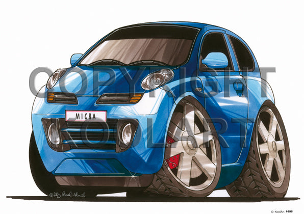 Nissan Micra Blue (SKU1655)