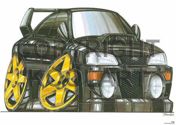 Subaru WRX Black (SKU1700)