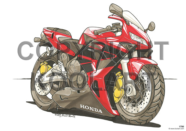 Honda CBR Red/Black (SKU1706)
