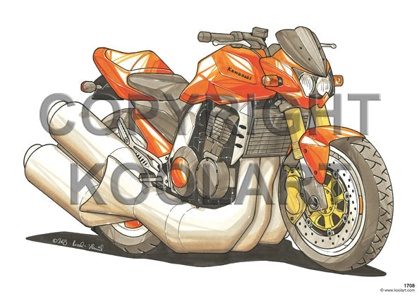 Kawasaki Z1000 Orange (SKU1708)