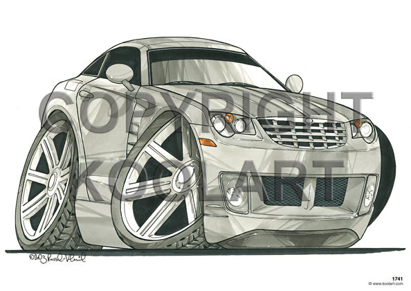Chevrolet Crossfire Silver (SKU1742)