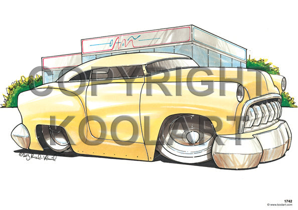 Chevrolet Custom Sled Yellow (SKU1743)