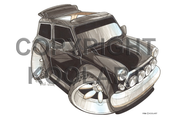 Mini Cooper Black (SKU1764)