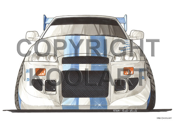 Nissan Skyline Silver (SKU1785)