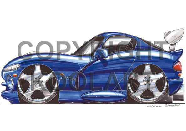 Dodge Viper Blue (SKU1787)