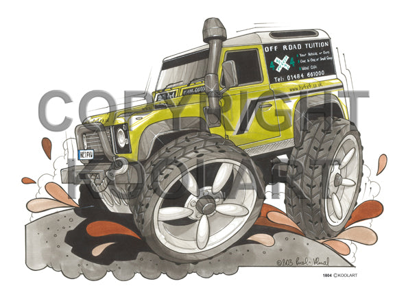 Land Rover Defender Green (SKU1804)