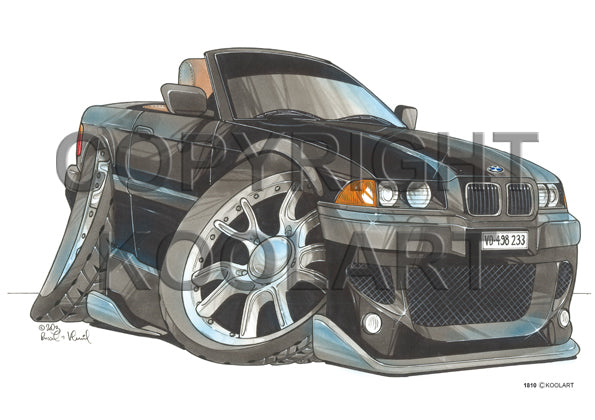 BMW M3 Cabriolet Black (SKU1810)